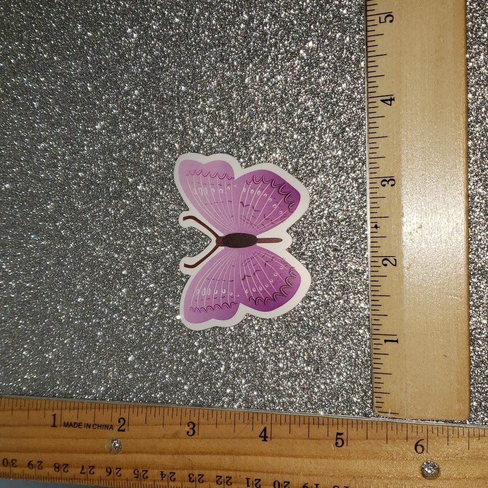 NATURE WATERPOOF Sticker Butterfly - Picture 2 of 7